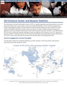 2013Science Center and Museum Statistics