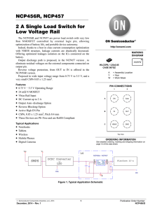 2 A Single Load Switch For Low Voltage Rail