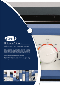 Hotplate Stirrers - Stuart Equipment