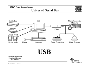 Universal Serial Bus