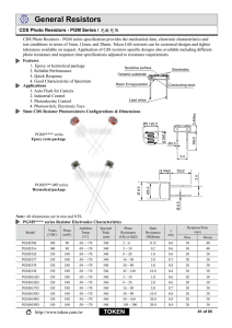 CDS Photo Resistor