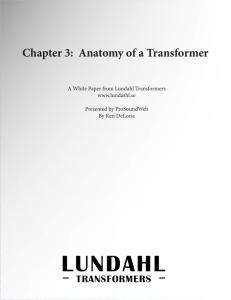 Chapter 3: Anatomy of a Transformer