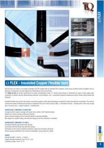 Insulated Copper Flexible bars