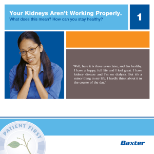 Your Kidneys Aren`t Working Properly.