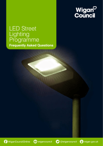 LED Street Lighting Programme