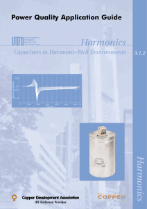 Capacitors in Harmonic-Rich Environments