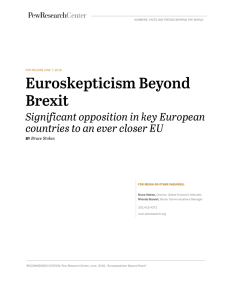 Euroskepticism Beyond Brexit