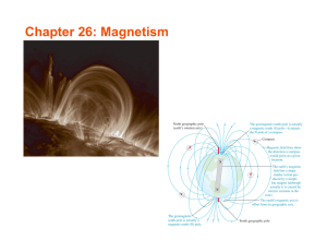 Chapter 26: Magnetism - University of Colorado Boulder