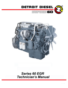 Detroit Diesel Series 60 EGR