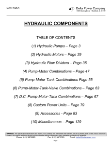 hydraulic components