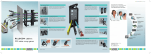 PLUSCON cabinet CES cable entry system