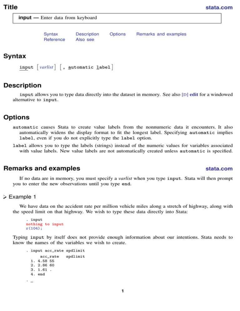 label define stata