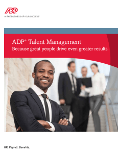 ADP® Talent Management