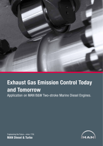 Exhaust Gas Emission Control Today and Tomorrow Application on