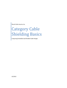 Category Cable Shielding Basics