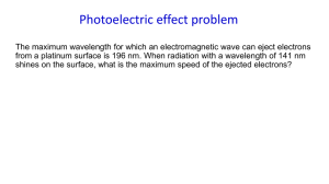 The maximum wavelength for which an electromagnetic wave can