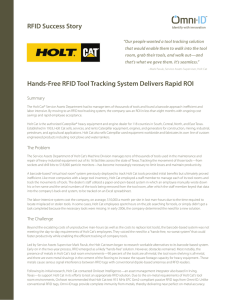 Hands-Free RFID Tool Tracking System Delivers Rapid ROI - Omni-ID
