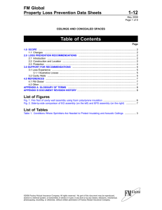 DS 1-12 Ceilings and Concealed Spaces (Data Sheet)