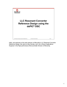 LLC Resonant Converter Reference Design using the