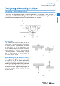 Designing a Mounting Surface