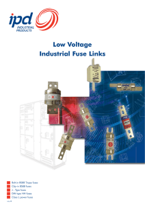 Low Voltage Industrial Fuse Links