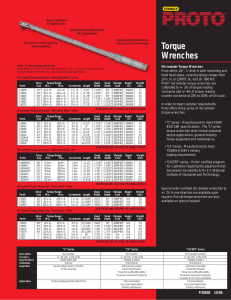 Proto® Torque Wrenches (P20658)