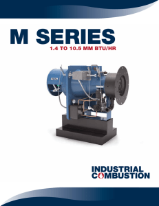 1.4 TO 10.5 MM BTU/HR - Industrial Combustion