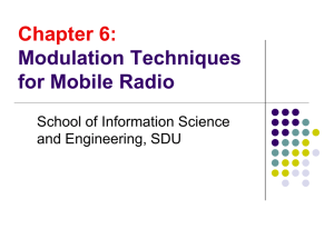 Chapter 6-Modulation Techniques