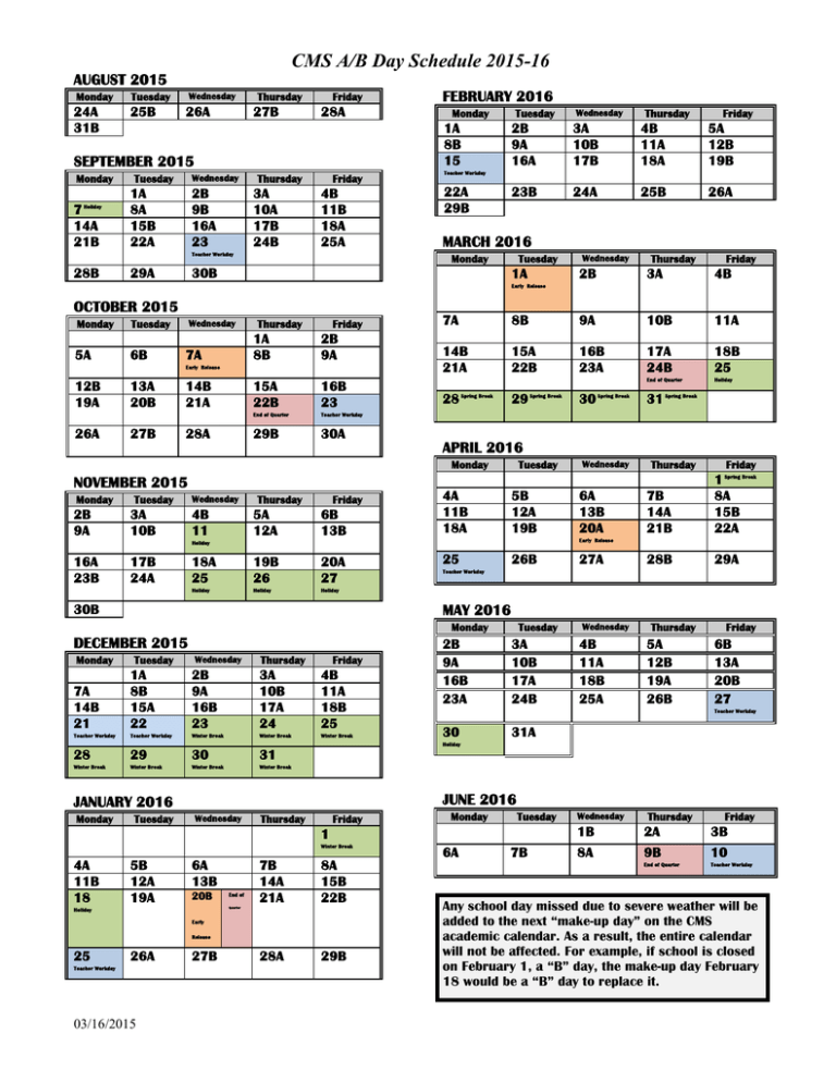 201516 AB Day Calendar