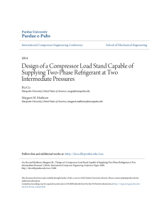 Design of a Compressor Load Stand Capable of Supplying Two