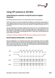 SPI Protocol at 100 MHz: Timing & Solutions