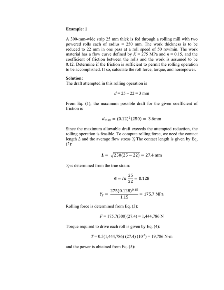 example-1-a-300-mm-wide-strip-25-mm-thick-is-fed-through-a-rolling