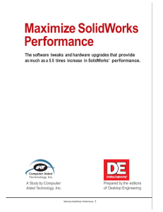 Maximize SolidWorks Performance