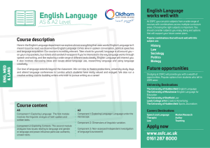 English Lang OSFC Course Profile