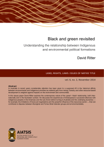 Black and green revisited: understanding the relationship