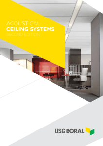 acoustical ceiling systems