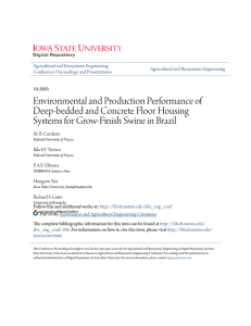 Environmental and Production Performance of Deep
