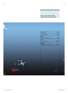 metal and insulating boxes and enclosures