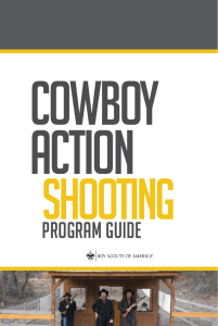 Cowboy Action Shooting Program Guide