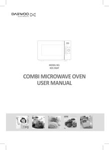 COMBI MICROWAVE OVEN USER MANUAL