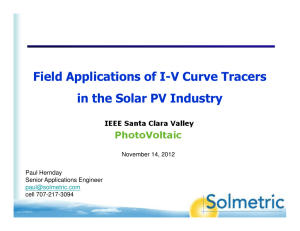 2012Nov1IEEE SCV-PV I-V Curve Tracing - Solmetric