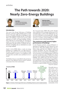 The Path towards 2020: Nearly Zero-Energy Buildings