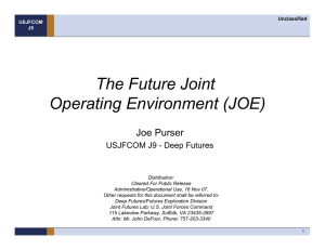 Joint Operating Environment 2020