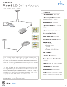 Mira65 LED Ceiling Mounted