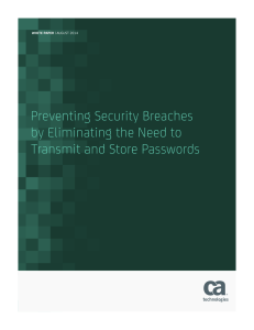 Preventing Security Breaches by Eliminating the Need to Transmit