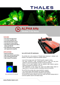 ALPHA kHz