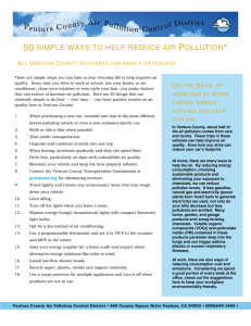 50 simple ways to help reduce air pollution