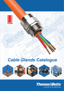 Cable Glands Catalogue