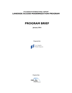LAX Landside Access Modernization Program Brief