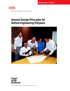 General Design Principles for DuPont Engineering Polymers